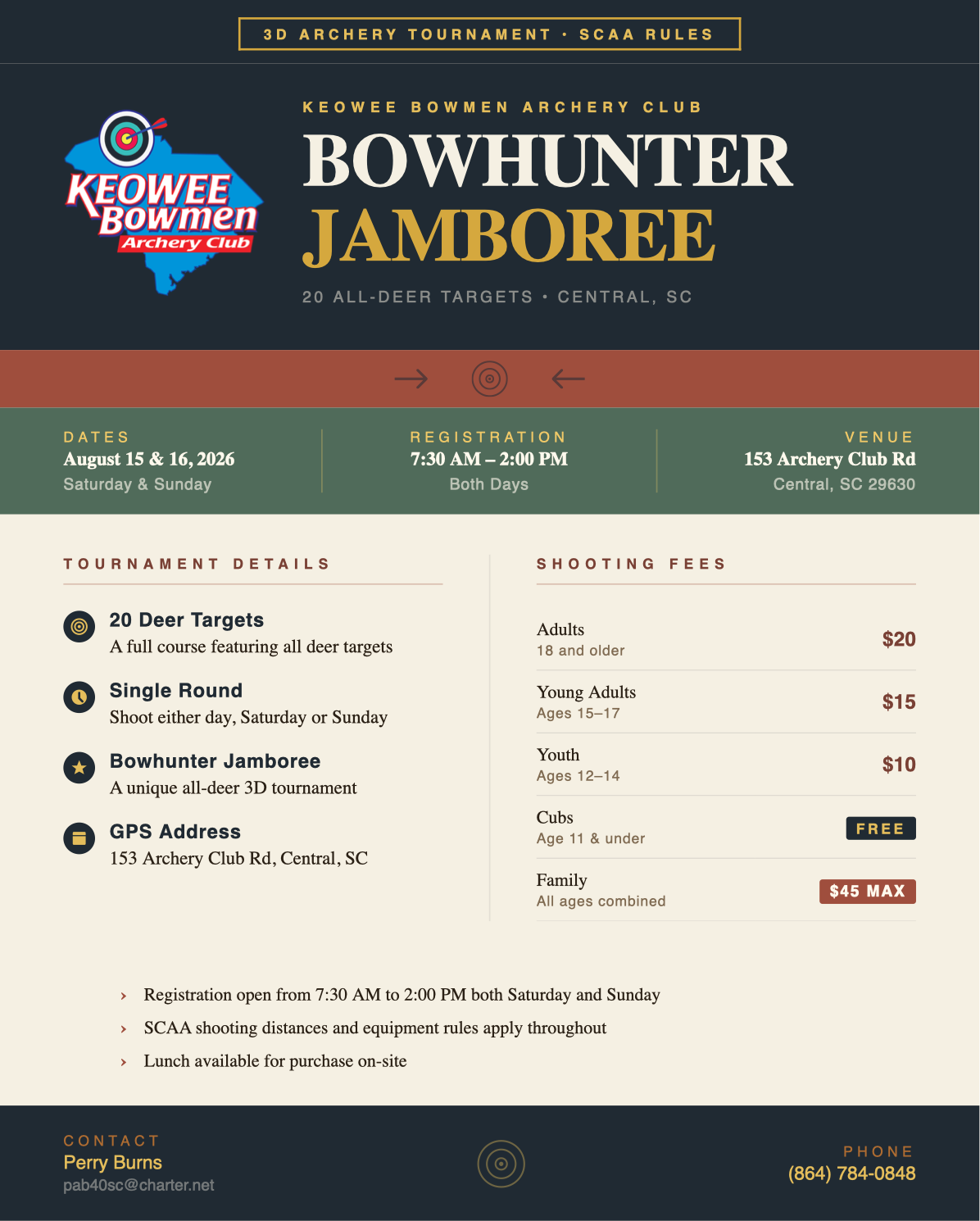 2026 Bowhunter Jamboree Flyer